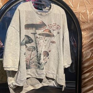 Jaded Gypsy Distressed Vintage One Size Pullover